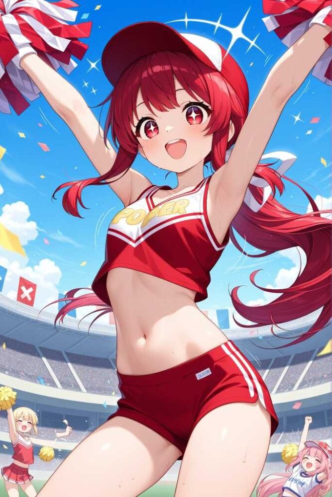 ロリ系チアガール