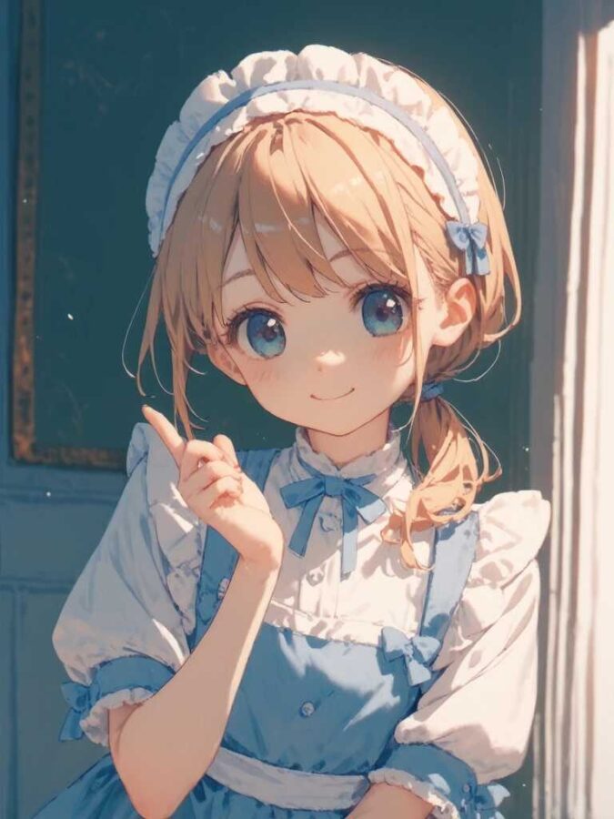 金髪ロリメイド