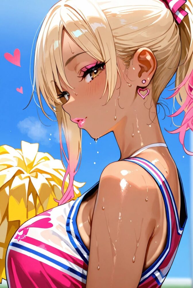 美少女ギャルチアリーダー